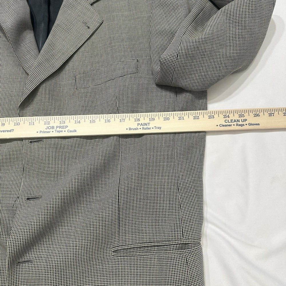 Today's Man Sandro Blazer 44R Made in Italy Zignone Merino Wool - Picture 4 of 11